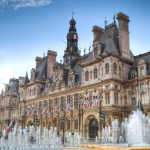 France. Paris City Hall (Hotel de Ville)